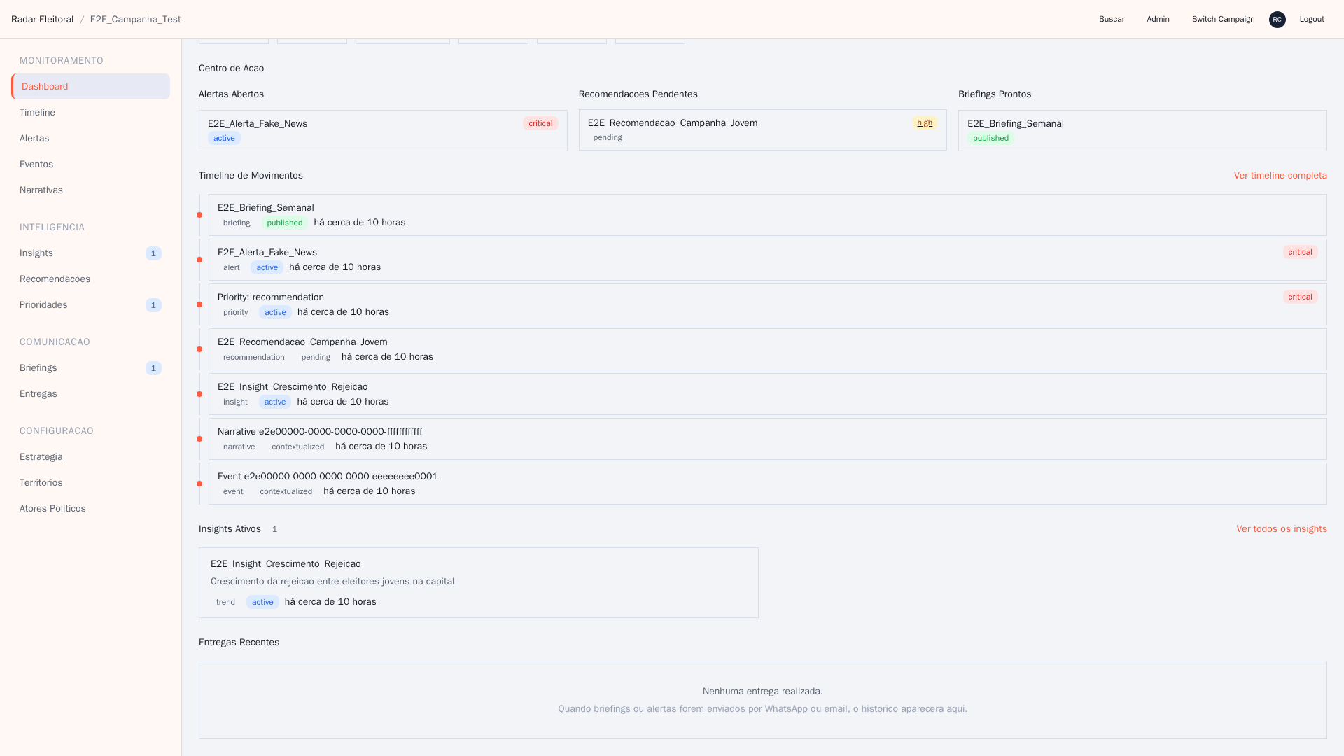 Dashboard scroll